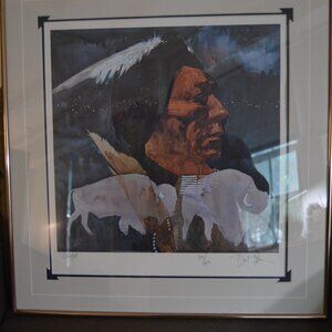 "Crowfoot" by Bart Forbes - signed limited edition print